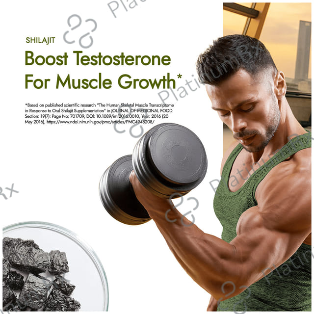 Kapiva TestoFuel Shilajit Whey Protein - Digezyme - Faster Absorption - Boosts Stamina -25gm Protein Powder Cookies and Cream