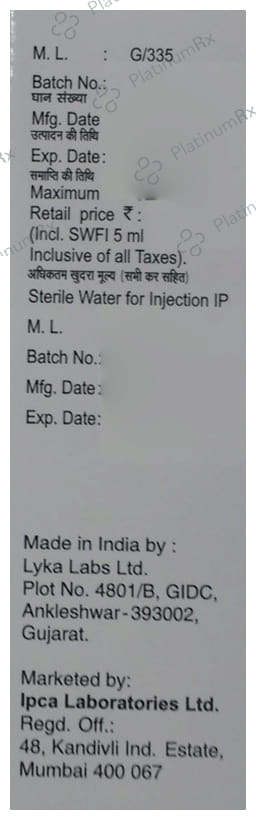 Oxoneg 600mg Injection 5ml