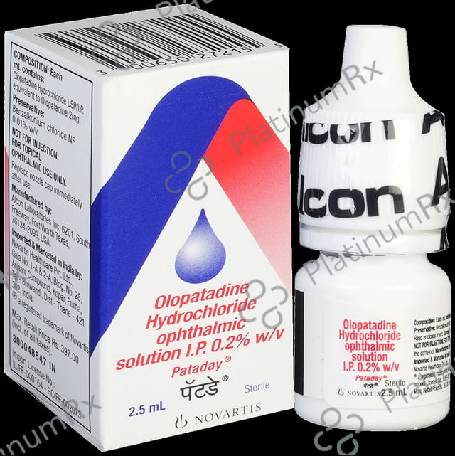 Pataday 0.2% Ophthalmic Solution 2.5ml