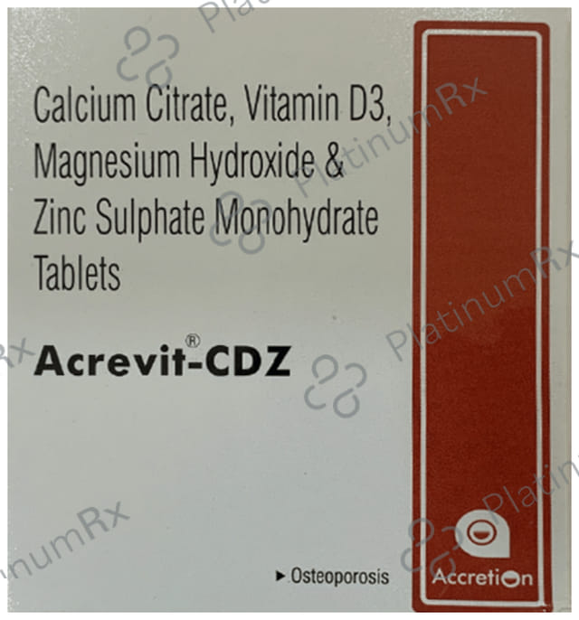 Acrevit CDZ Tablet 10s