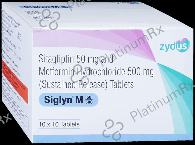 Siglyn M 50/500 Tablet SR