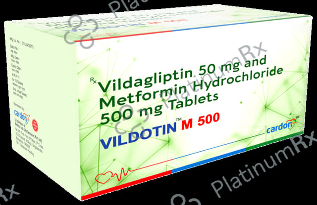 Vildotin M 500mg/50mg Tablet