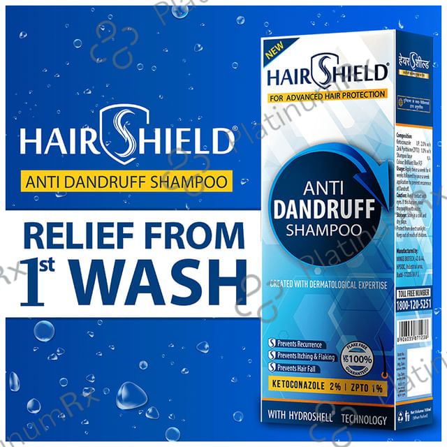 Hair Shield Anti Dandruff Shampoo 100ml