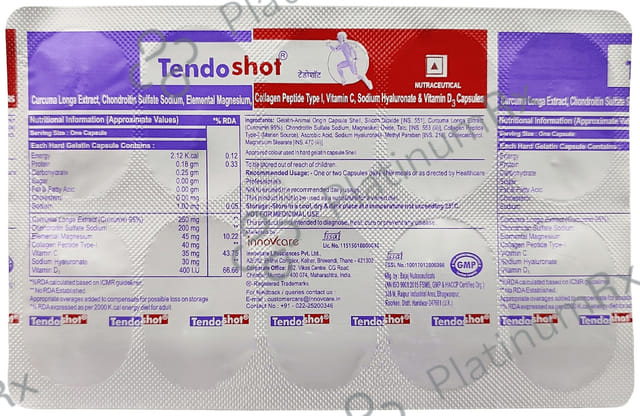 Tendoshot Capsule 10s