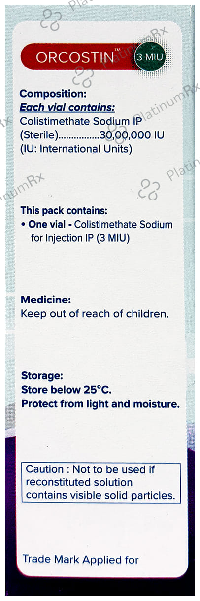 Orcostin 3 Injection 1s