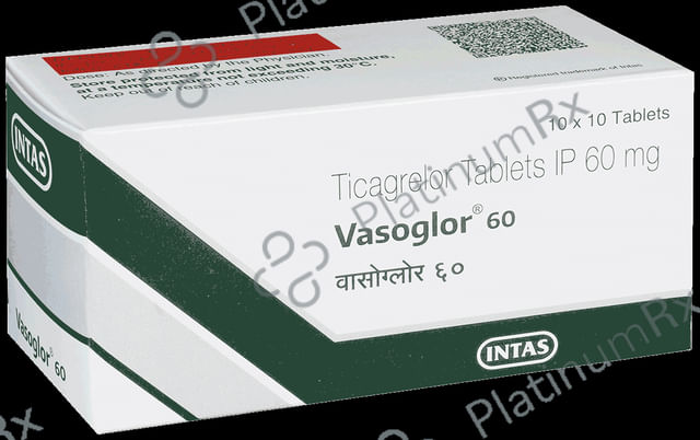 Vasoglor 60mg Tablet 10s