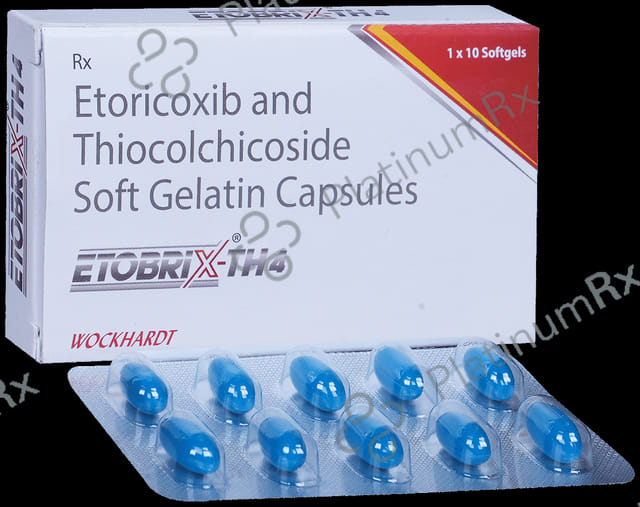 Etobrix TH 60/4mg Soft Gelatin Capsule 10s