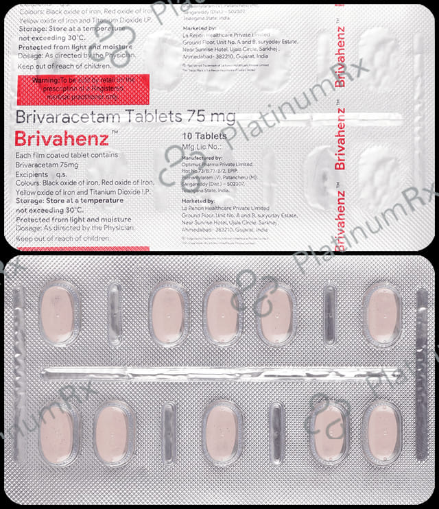 Brivahenz 75mg Tablet 10s