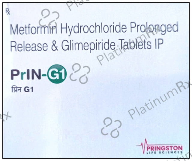 Prin G1/500mg Tablet PR 10s
