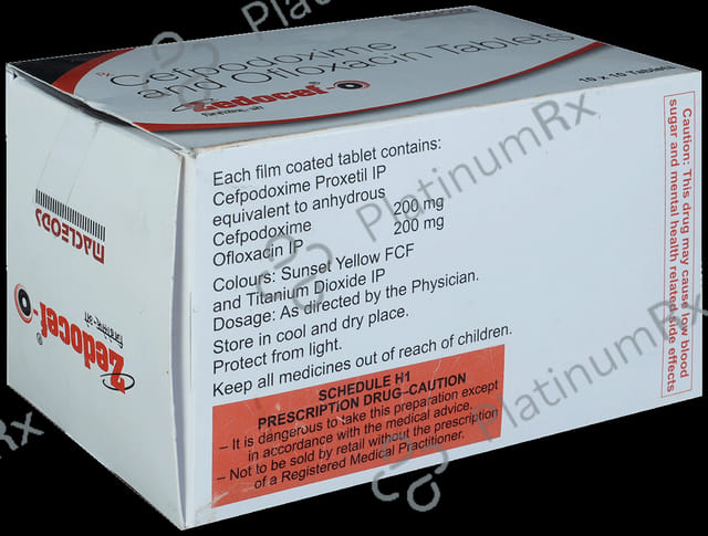 Zedocef O 200mg/200mg Tablet