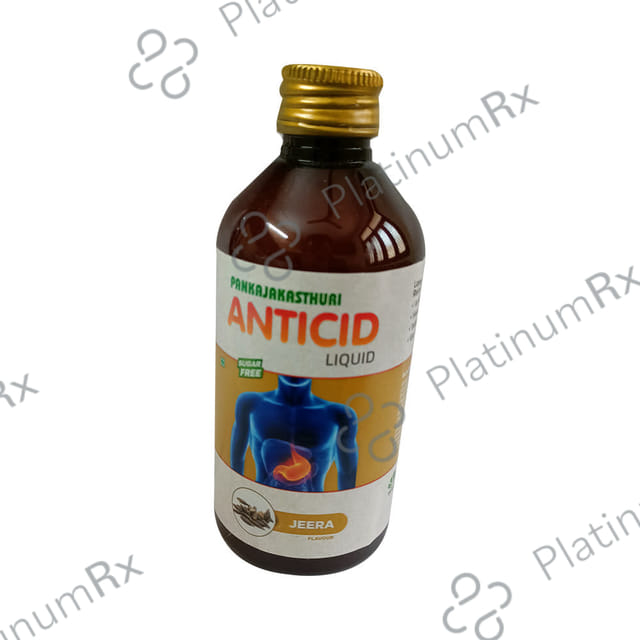 Pankajakasthuri Anticid Liquid Jeera Sugar Free