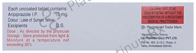 Arifril 15mg Tablet 10s
