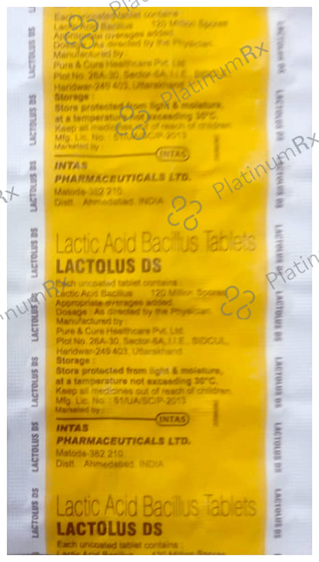 Lactolus DS 120M Tablet 15s