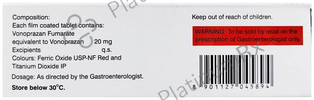 Voltapraz 20mg Tablet 10s