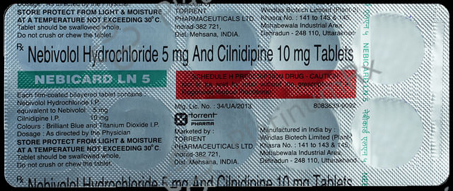 Nebicard LN 10/5mg Tablet 10s