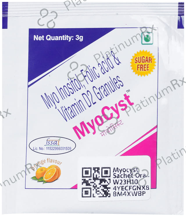 Myocyst Sachet Orange 3gm