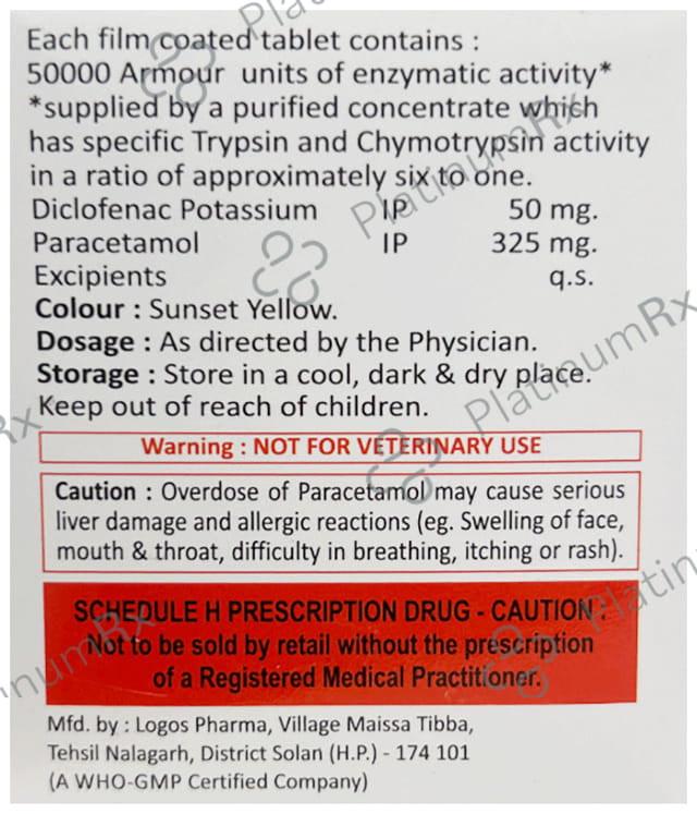 Rafdonac XL 50mg/325mg Tablet