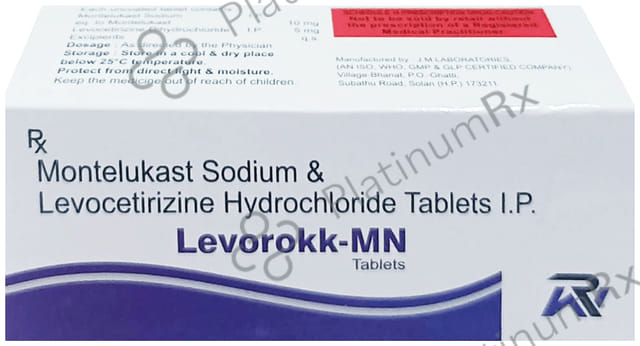 Levorokk MN 5/10mg Tablet 10s