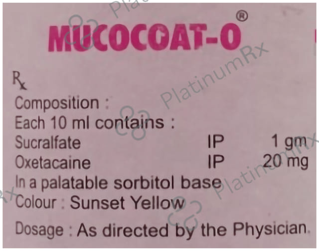 Mucocoat O Oral Suspension