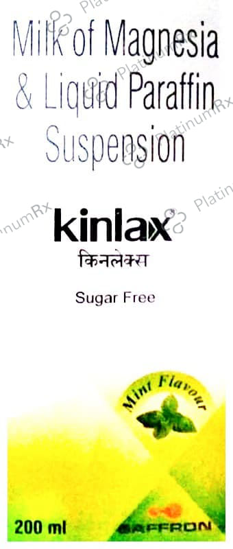 Kinlax Mint Flavour Sugar Free Oral Suspension 200ml