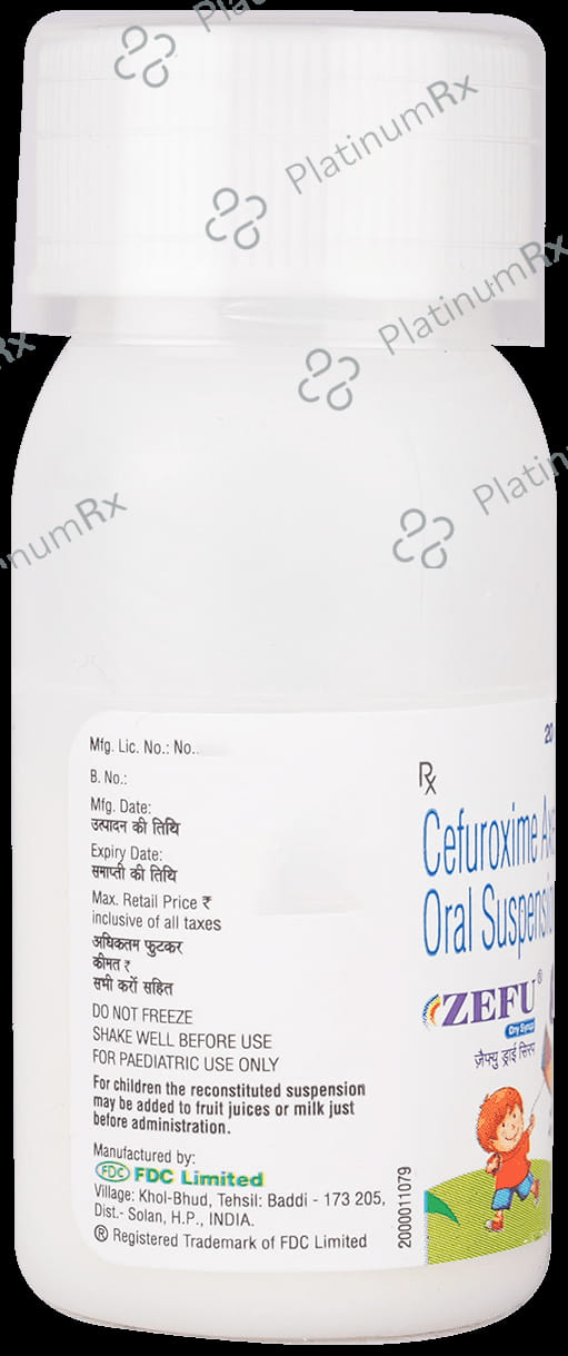 Zefu 125mg Syrup30ml