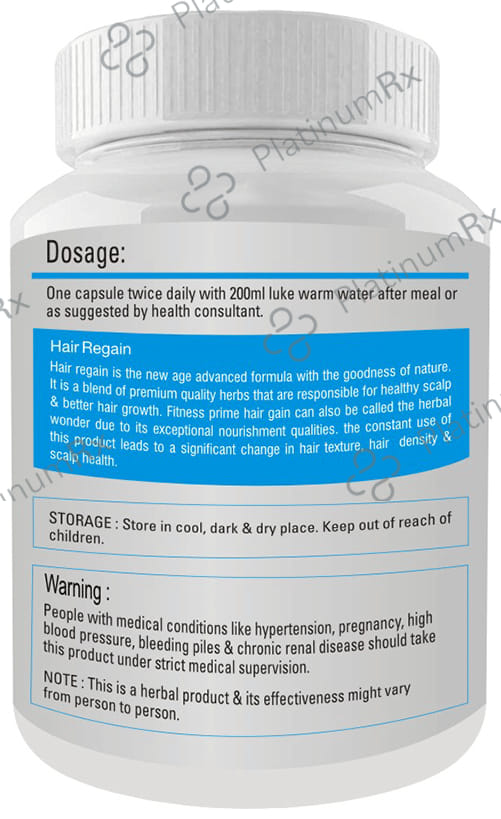 Fitness Prime Hair Regain Capsule