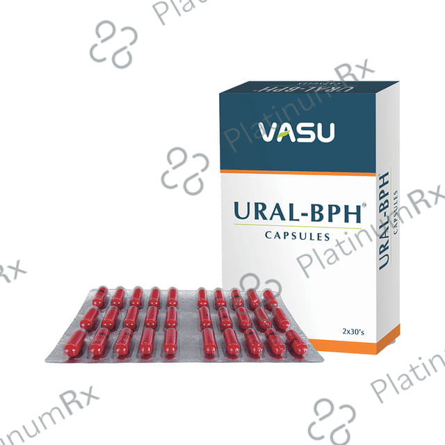Vasu Ural-BPH Capsule for Urinary Tract Health