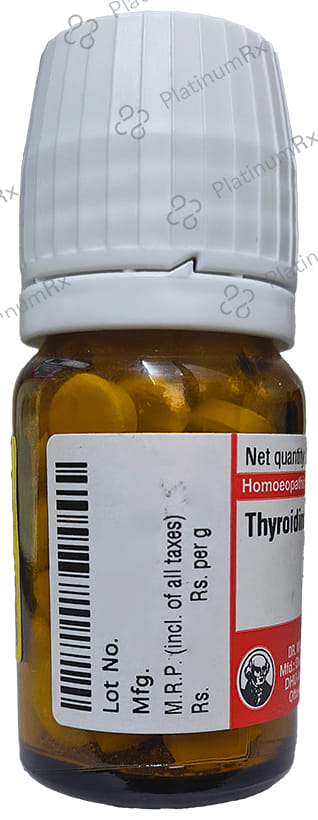 Dr Willmar Schwabe Germany Thyroidinum Trituration Tablet 3X