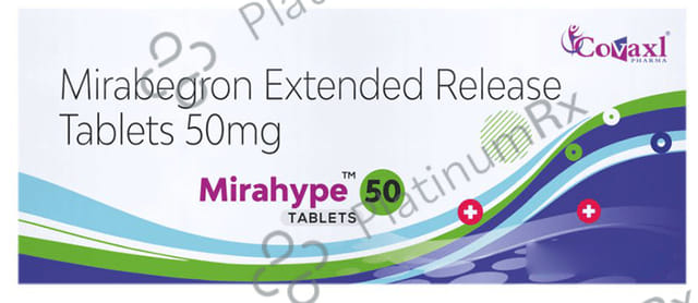 Mirahype 50mg Tablet ER 10s