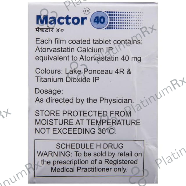 Mactor 40mg Tablet 10s