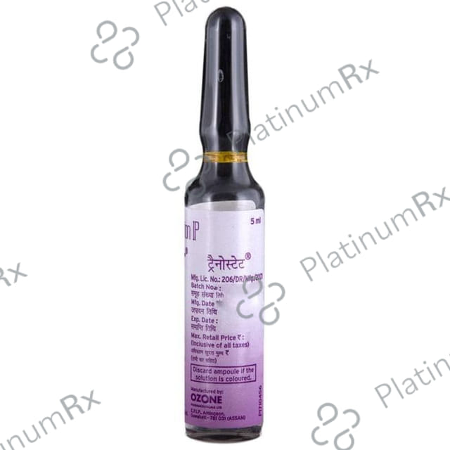 Tranostat 500mg Injection 5X2.5ml