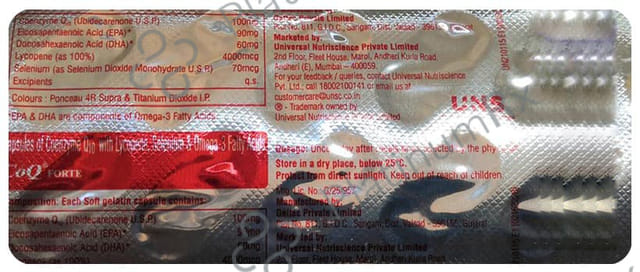 CoQ Forte Capsule 10s