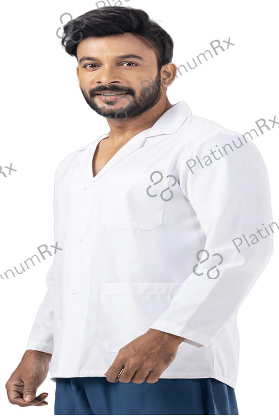 Agarwals Unisex Full Sleeves Lab Coat for Hospitals & Healthcare Staff XXL White