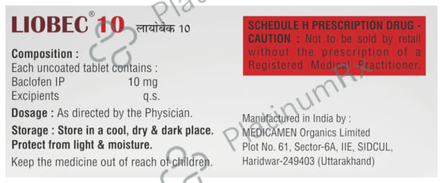 Liobec 10 Tablet