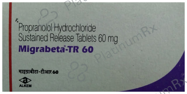 Migrabeta TR 60mg Tablet 10s