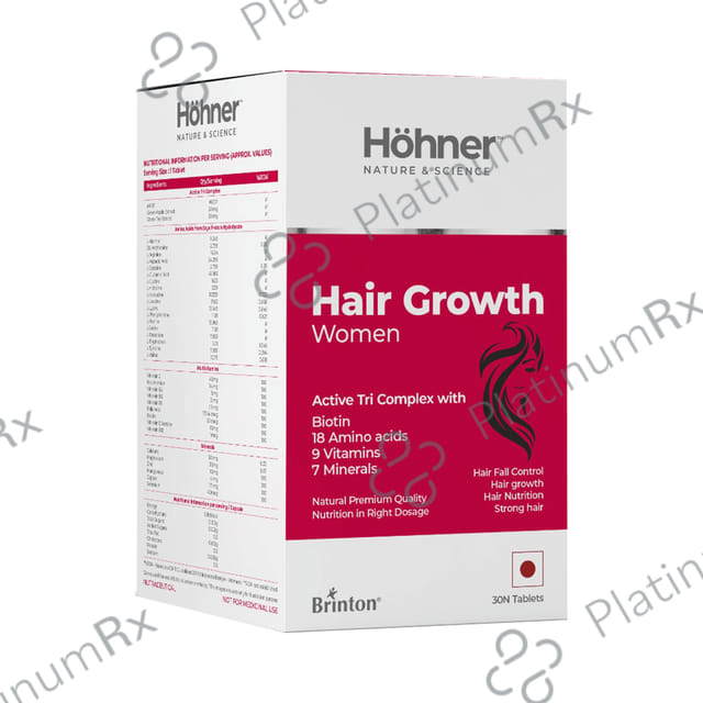 Hohner Hair Growth Women Tablet