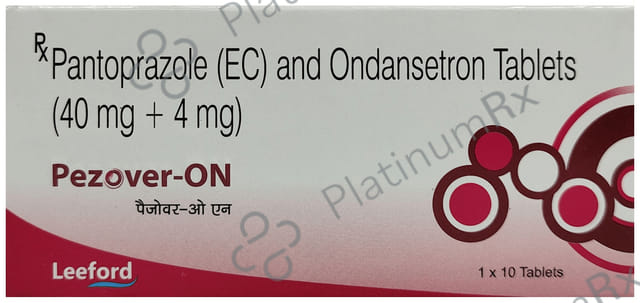 Pezover ON 40/4mg Tablet 10s