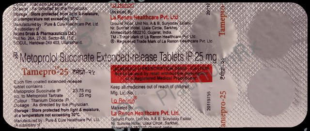 Tamepro 25mg Tablet