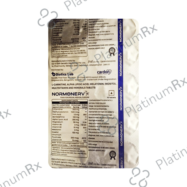 Normonerv Tablet