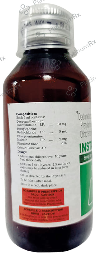 Instaryl D Syrup 55/ 25/ 105