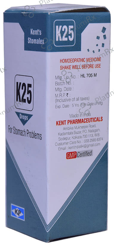Kent's K25 Stomach Problems Oral Drops