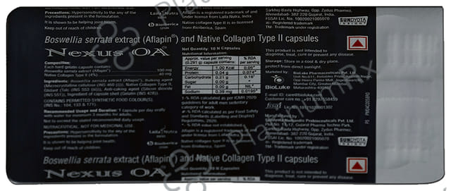 Nexus OA Capsule 10s