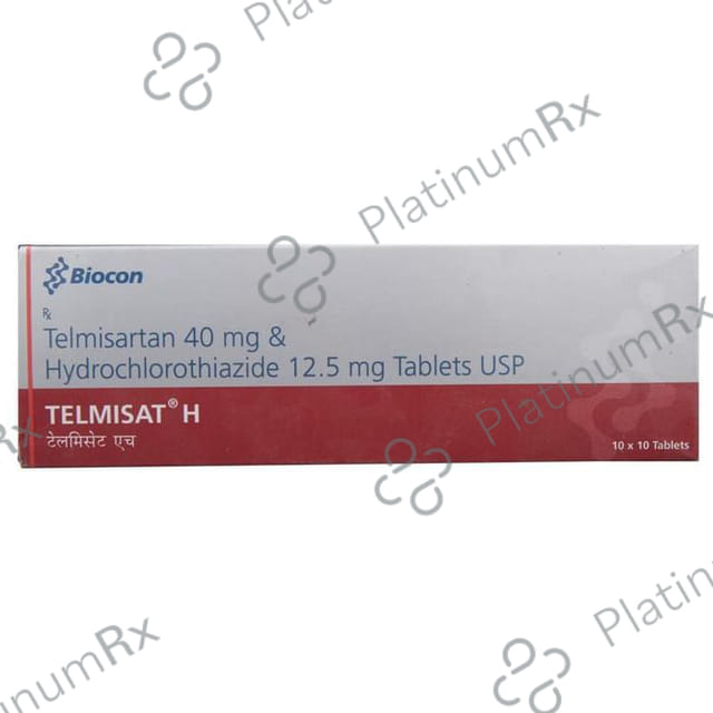 Telmisat H 12.5/40mg Tablet 10s