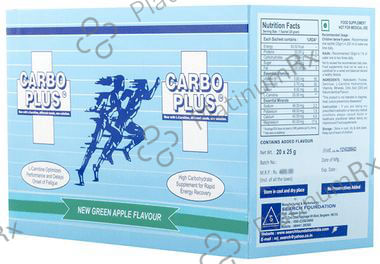 Search Foundation Carbo Plus 25gm Sachet Green Apple Sachet