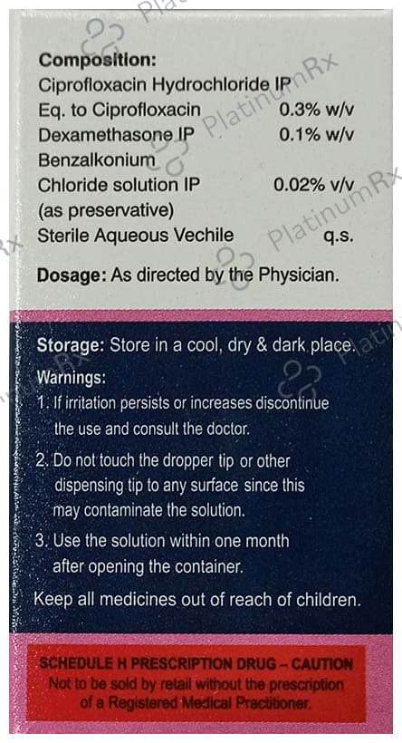 Cipcoz-D Eye/Ear Drops 15 ml