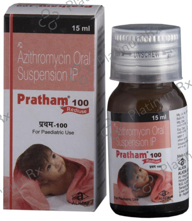 Pratham 100mg Rediuse Oral Suspension 15ml
