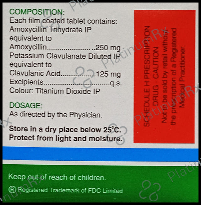 Flemiclav 375mg Tablet 10s