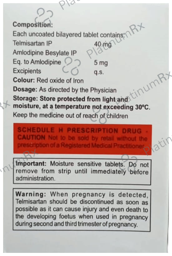 Teldica AM 40mg/5mg Tablet