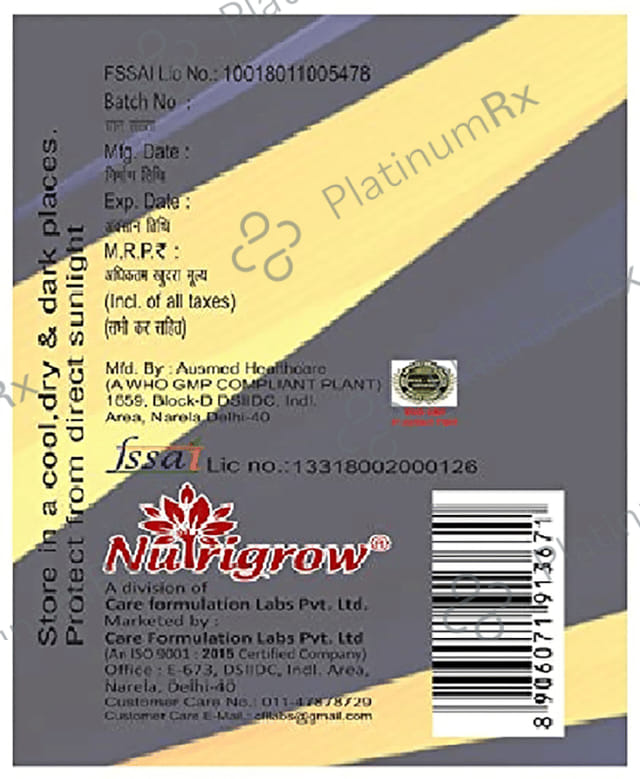 Nutrigrow Collagen Peptide Powder