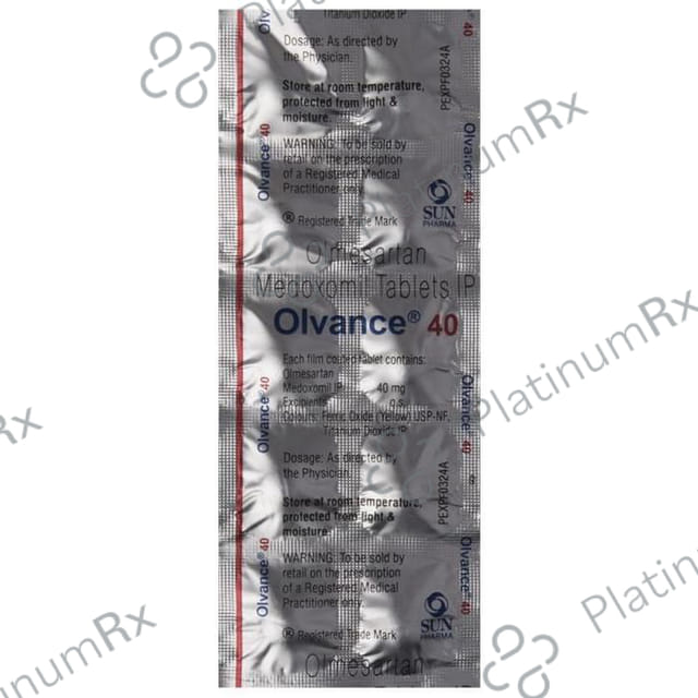 Olvance 40mg Tablet 10s